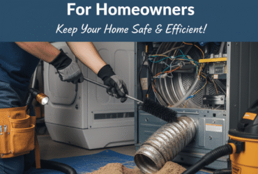 DIY Dryer Vent Cleaning Tips For Homeowners