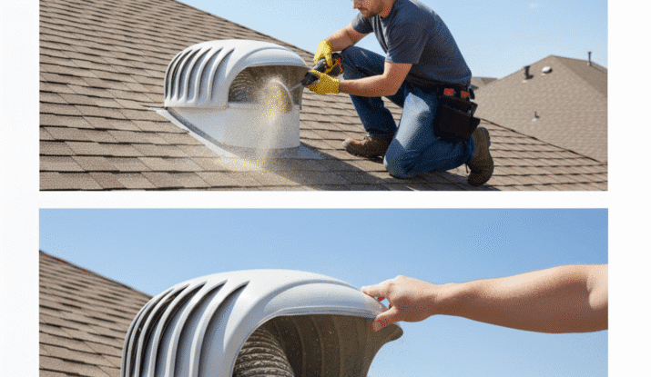 How To Clean A Dryer Vent On A Roof Exit