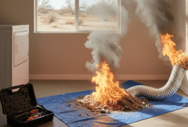 Stop Dryer Vent Fires in Texas With These Easy Checks
