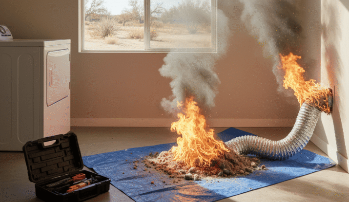 Stop Dryer Vent Fires in Texas With These Easy Checks