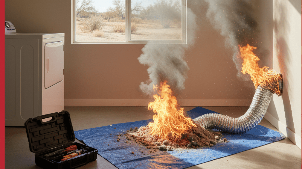 Stop Dryer Vent Fires in Texas With These Easy Checks