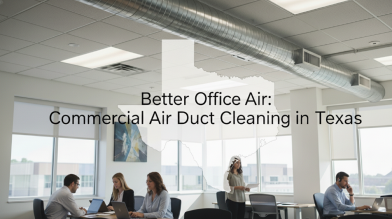 Better Office Air: Commercial Air Duct Cleaning in Texas