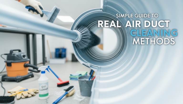 Simple Guide to Real Air Duct Cleaning Methods