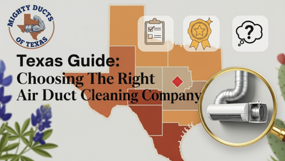 Texas Guide: Choosing The Right Air Duct Cleaning Company