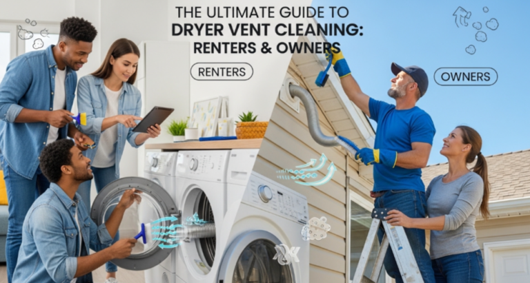 The Ultimate Guide to Dryer Vent Cleaning: Renters & Owners