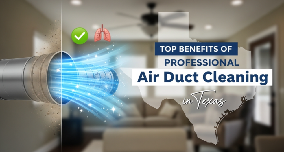 Top Benefits of Professional Air Duct Cleaning in Texas