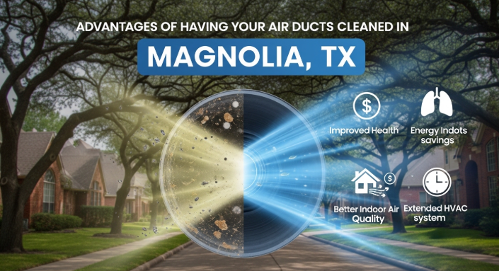 Advantages of Having Your Air Ducts Cleaned in Magnolia, TX