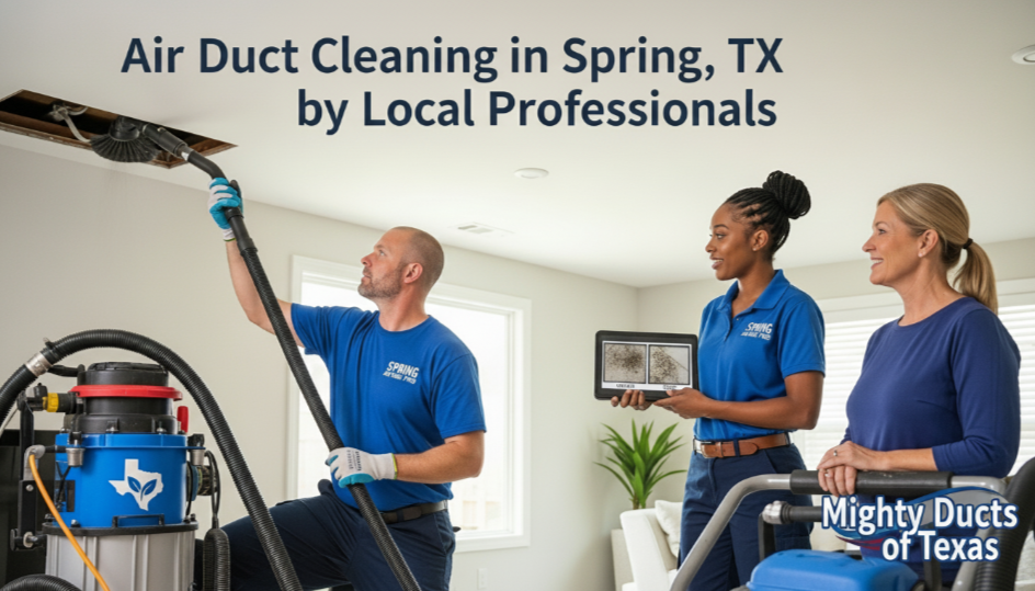 Air Duct Cleaning in Spring, TX by Local Professionals
