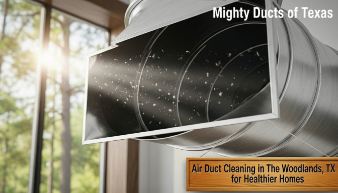Air Duct Cleaning in The Woodlands, TX for Healthier Homes