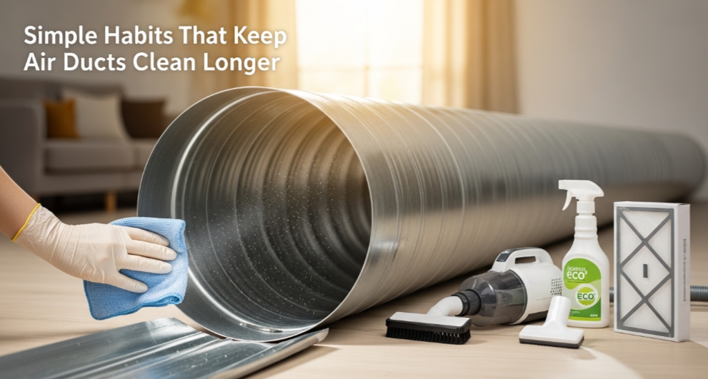 Simple Habits That Keep Air Ducts Clean Longer