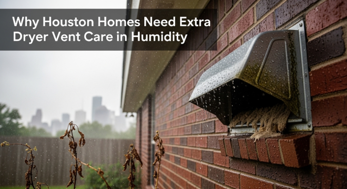 Why Houston Homes Need Extra Dryer Vent Care in Humidity