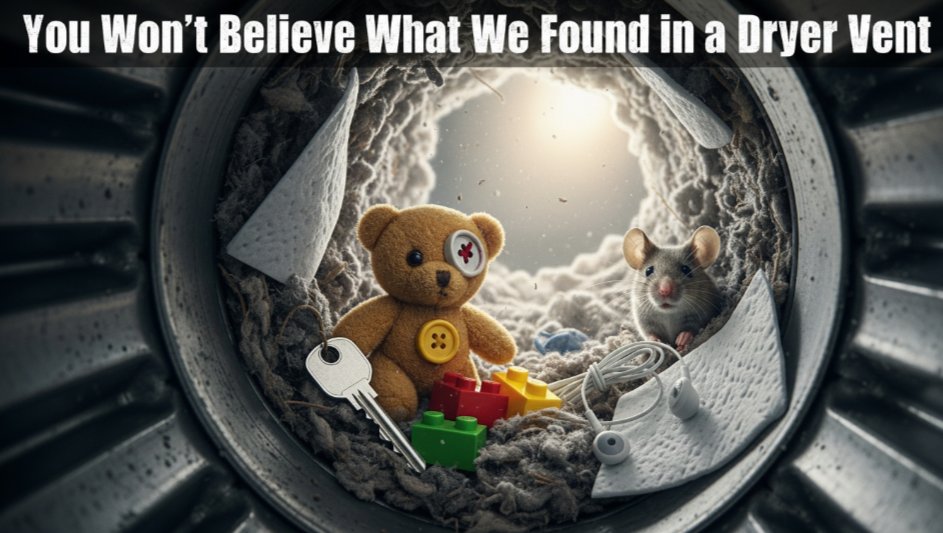 You Won’t Believe What We Found in a Dryer Vent