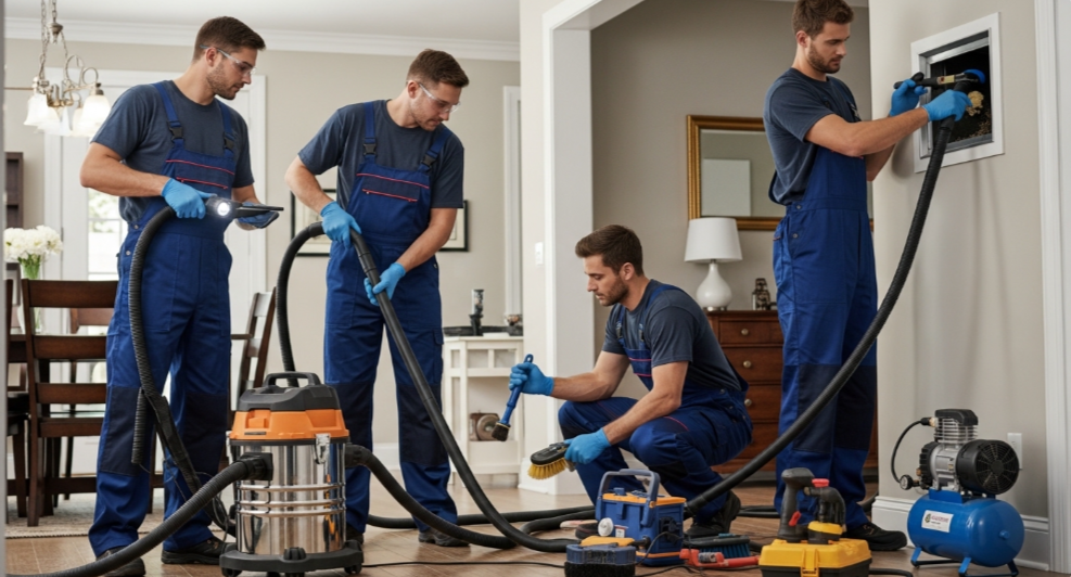 Ready to Book With an Air Duct Cleaning Team That Shows the Work?