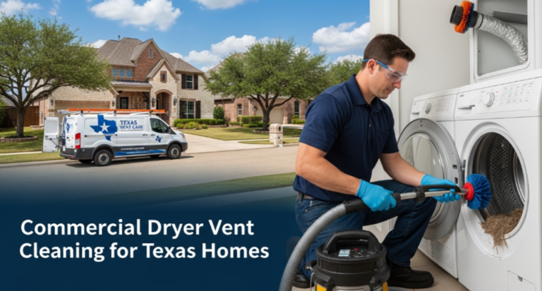 Commercial Dryer Vent Cleaning for Texas Apartments Now