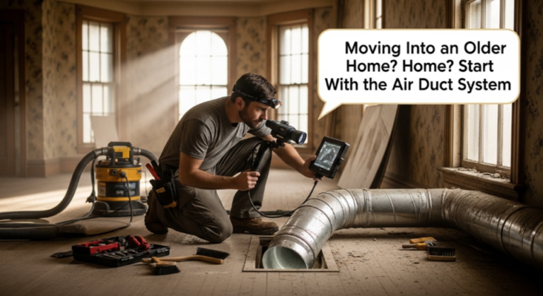 Moving Into an Older Home Start With the Air Duct System