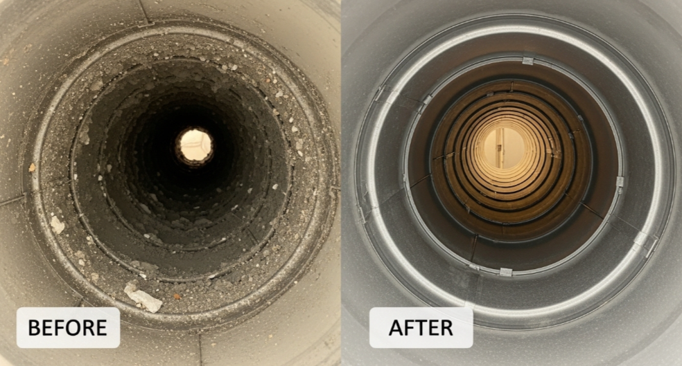 What Air Duct Cleaning Proof Should Not Look Like