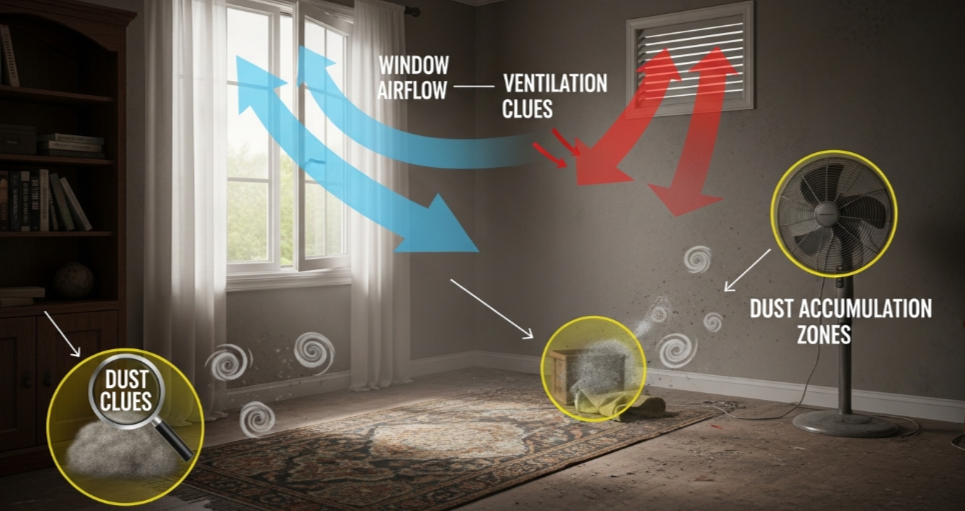 Why One Room in Your House Gets Dustier Faster Than the Others