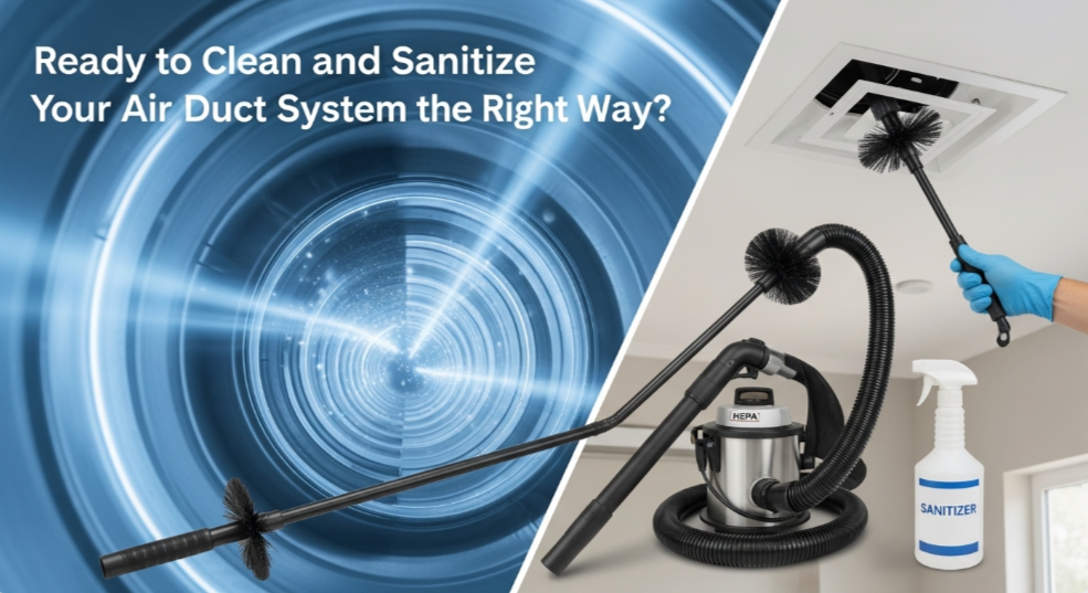 Ready to Clean and Sanitize Your Air Duct System the Right Way?