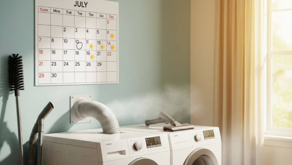 Why Dryer Vent Cleaning Matters Before Magnolia, TX Heat Gets Worse