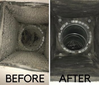 Before & After Dryer Vent